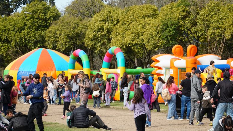 Se vivió un gran festejo del Día del Niño en el Parque Quirós con ...
